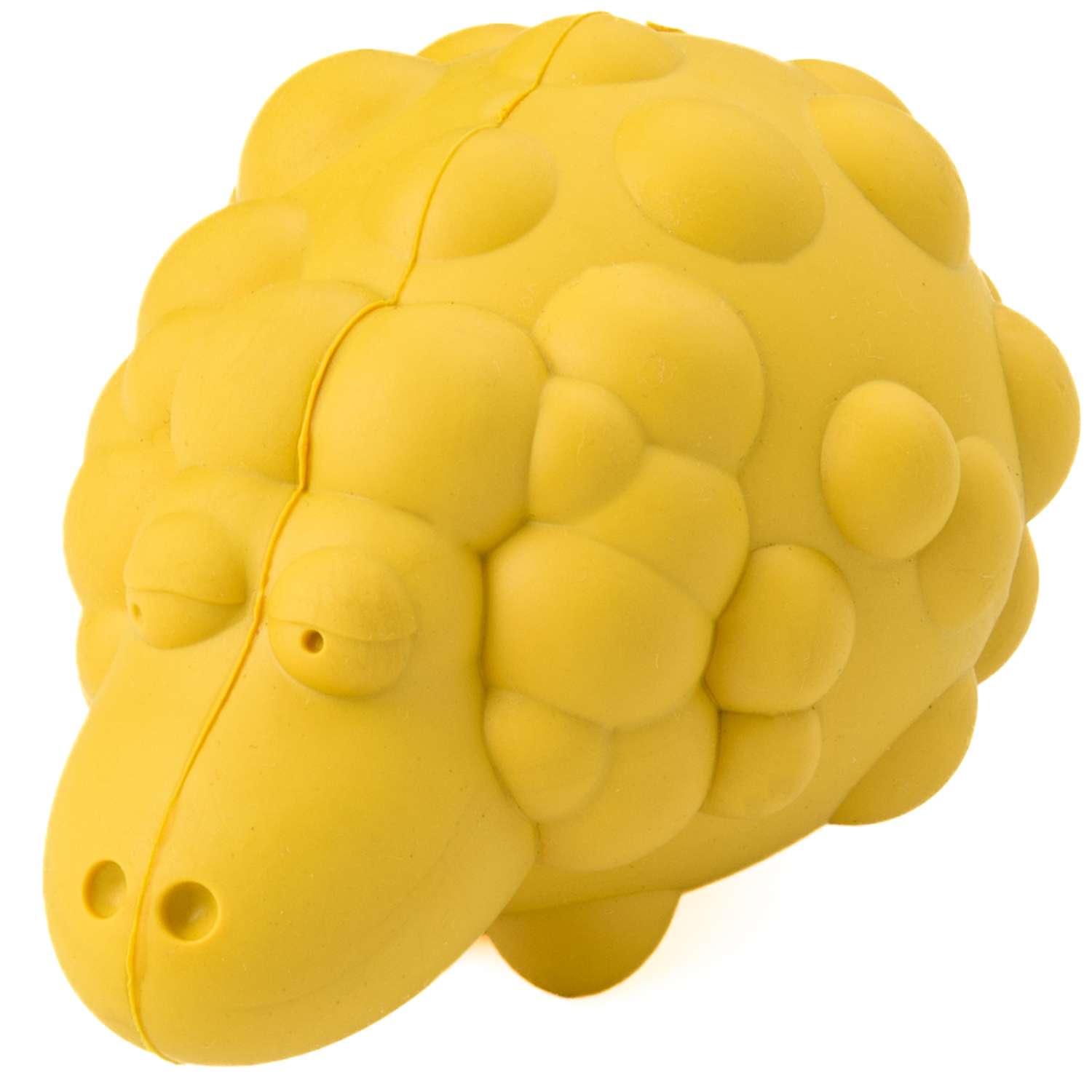 Игрушка для собак Mr.Kranch Овечка с ароматом сливок 8.5*12см Желтая - фото 1