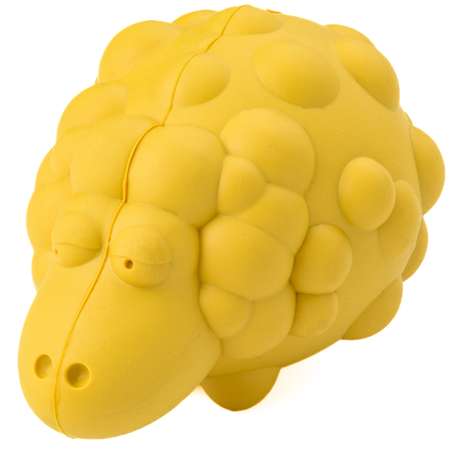 Игрушка для собак Mr.Kranch Овечка с ароматом сливок 8.5*12см Желтая