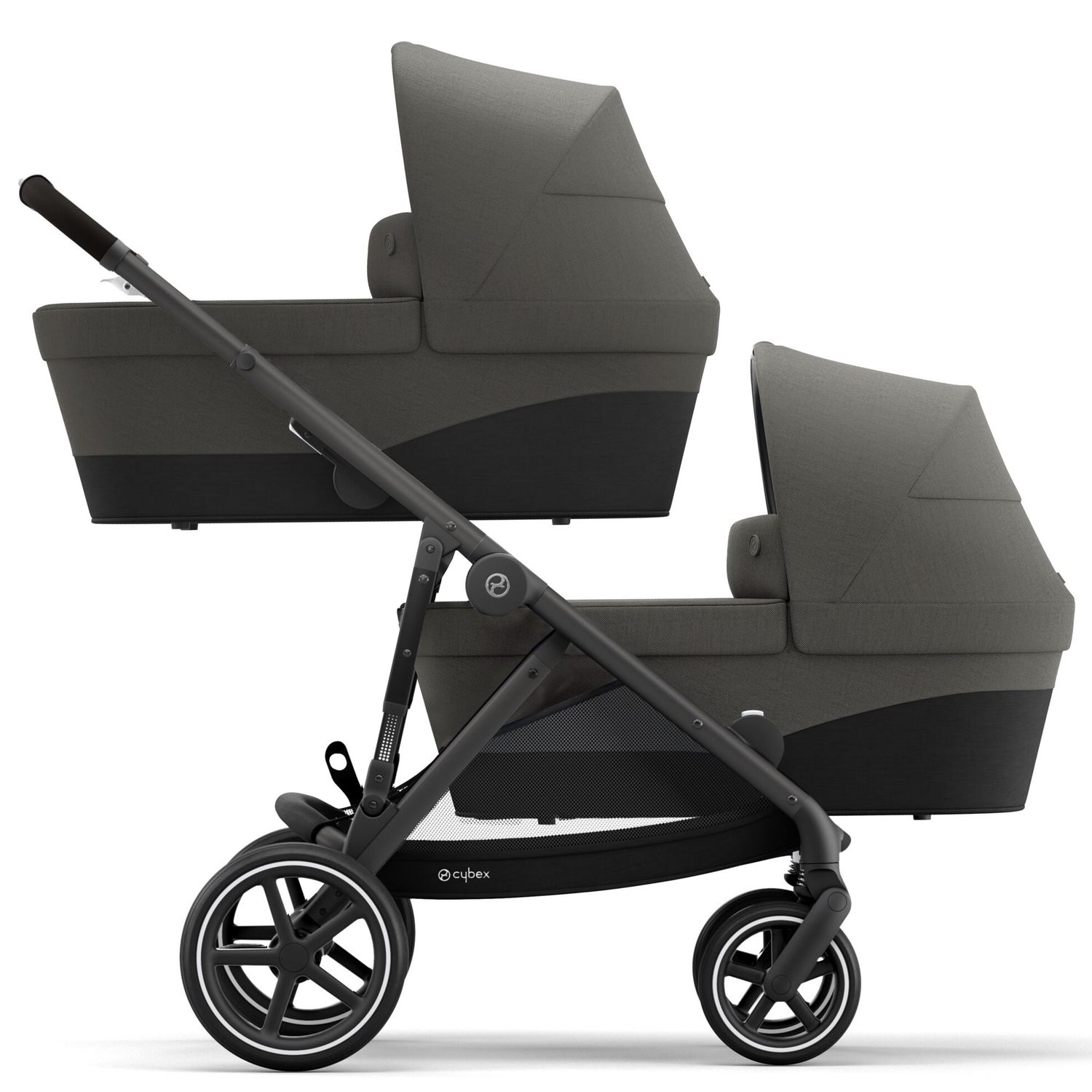 Блок спальный для коляски Cybex Gazelle S Seat Soho с дождевиком Grey 520004663 - фото 8