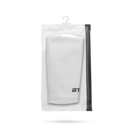 Шапочка для плавания LC-01 Atemi для длинных волос силикон объём 56-64 см цвет белый