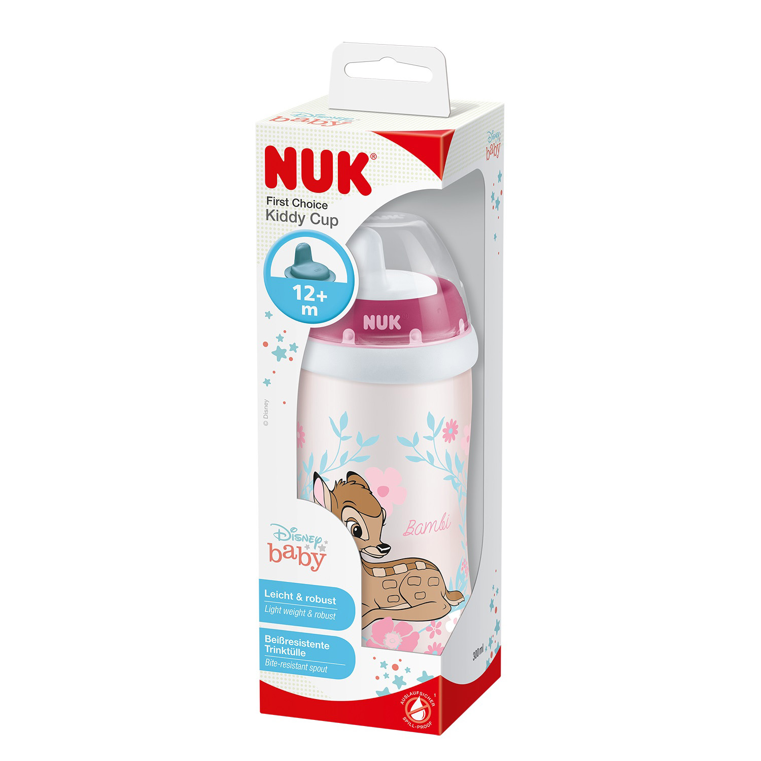 Поильник Nuk First Choice Kiddy Дисней Бэмби 300мл - фото 2