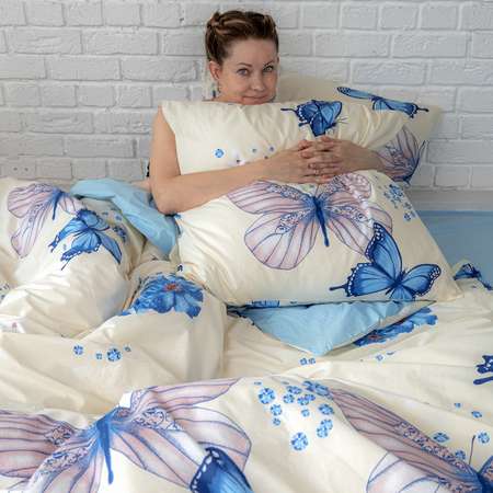 Комплект постельного белья BRAVO Фарфала 2-спальный макси наволочки 70х70 рис.6041-1+5068