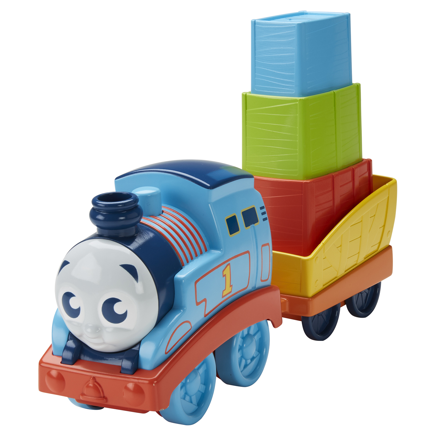 Паровозик Thomas & Friends Мой первый Томас Складывай и строй FKM92 купить  по цене 619 ₽ в интернет-магазине Детский мир