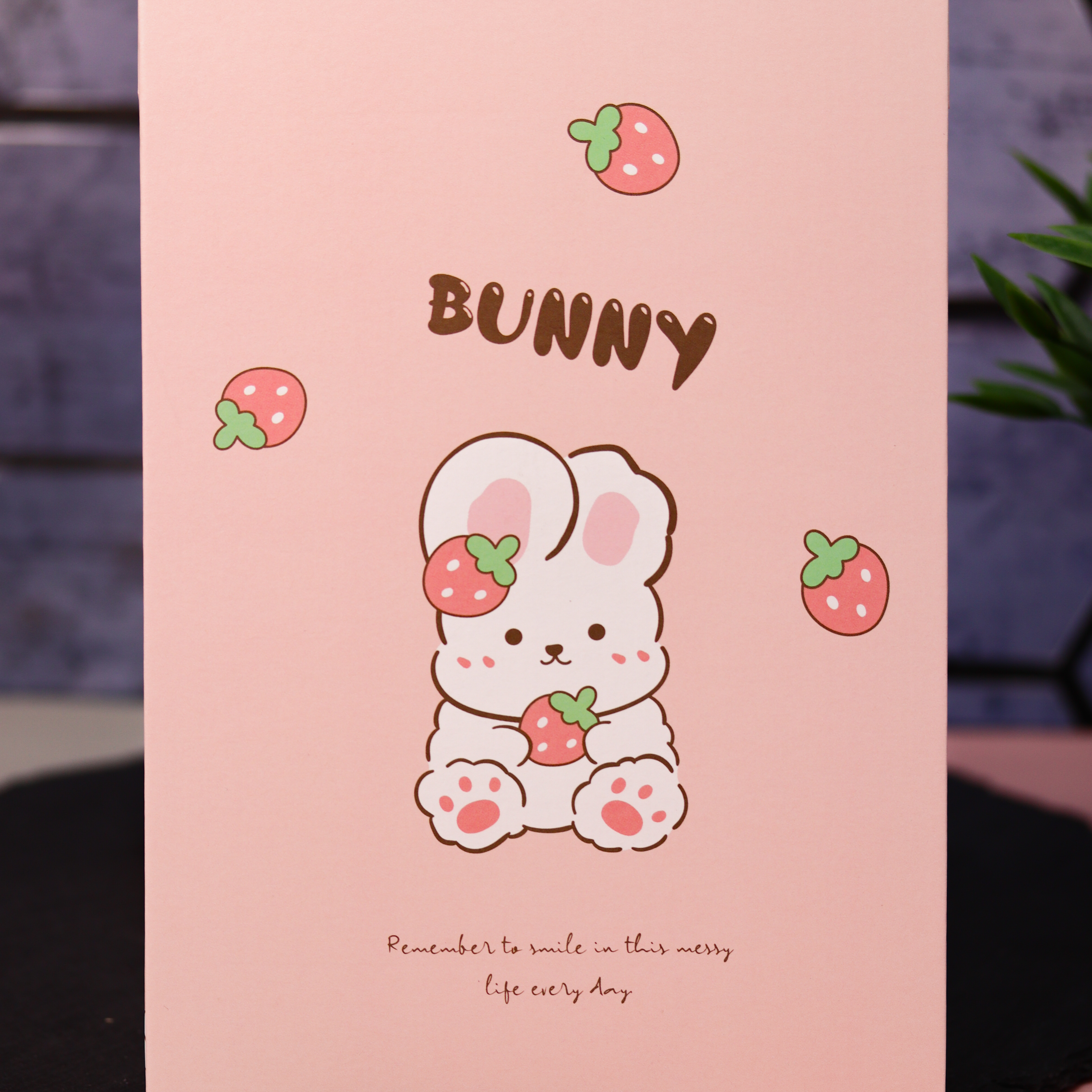 Зеркало настольное для макияжа iLikeGift Happy bunny pink - фото 6