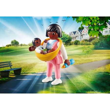 Фигурка Playmobil Мама с ребенком в слинге