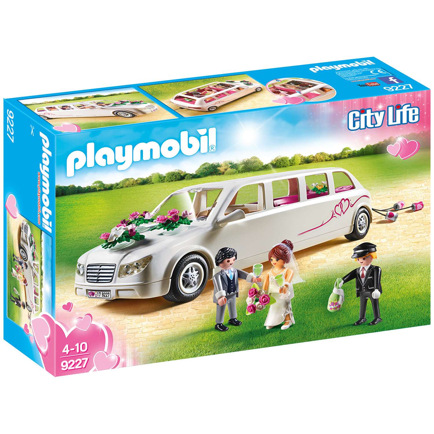 Конструктор Playmobil Лимузин новобрачных 9227pm - фото 1