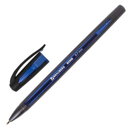 Ручка шариковая Brauberg масляная Bomb комплект 12шт синяя