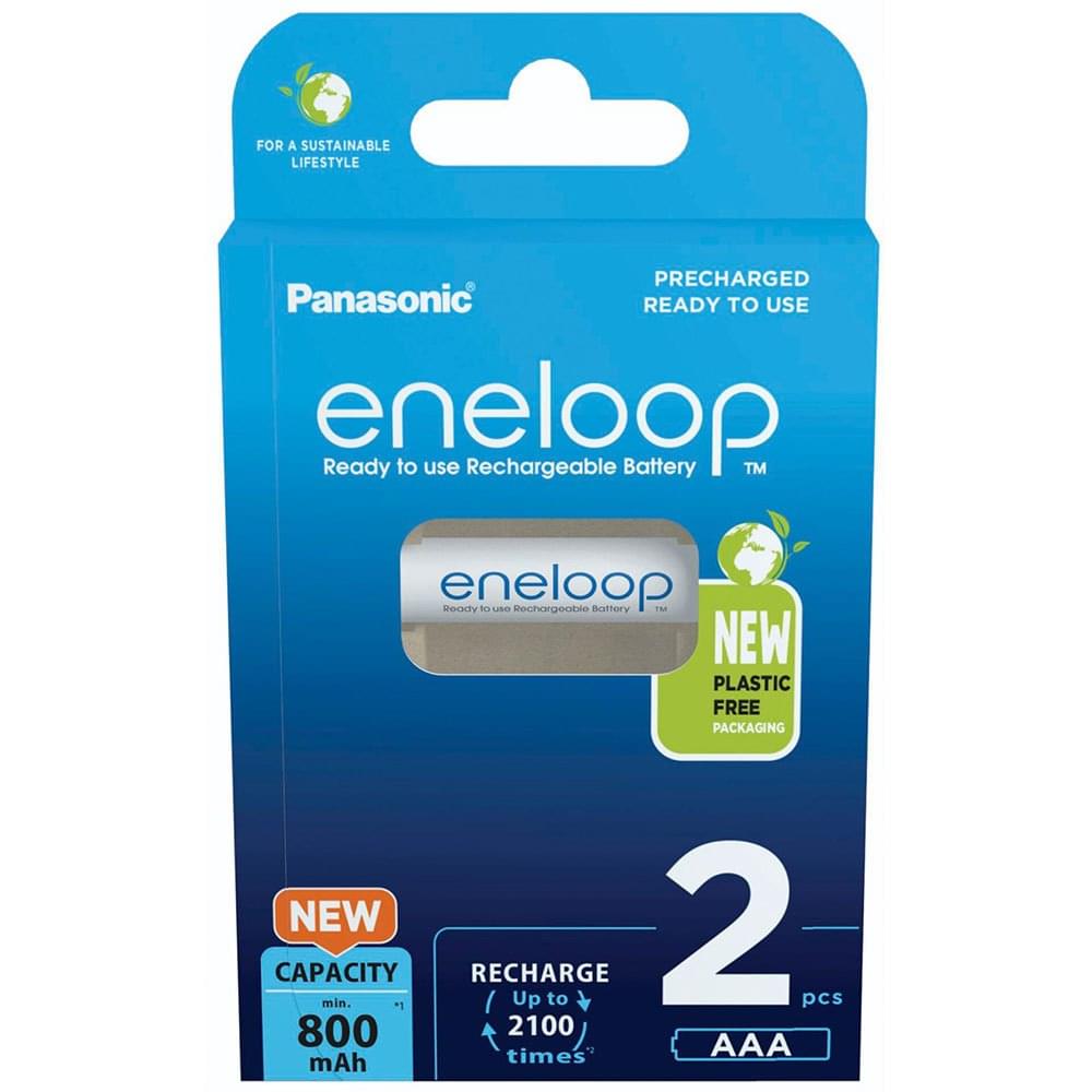 Aккумуляторы Panasonic eneloop AAA 800mAh 2шт BK-4MCDE/2BE - фото 3