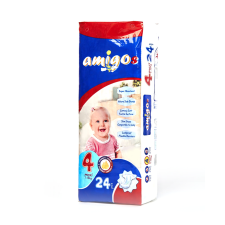 Подгузники Amigos 4