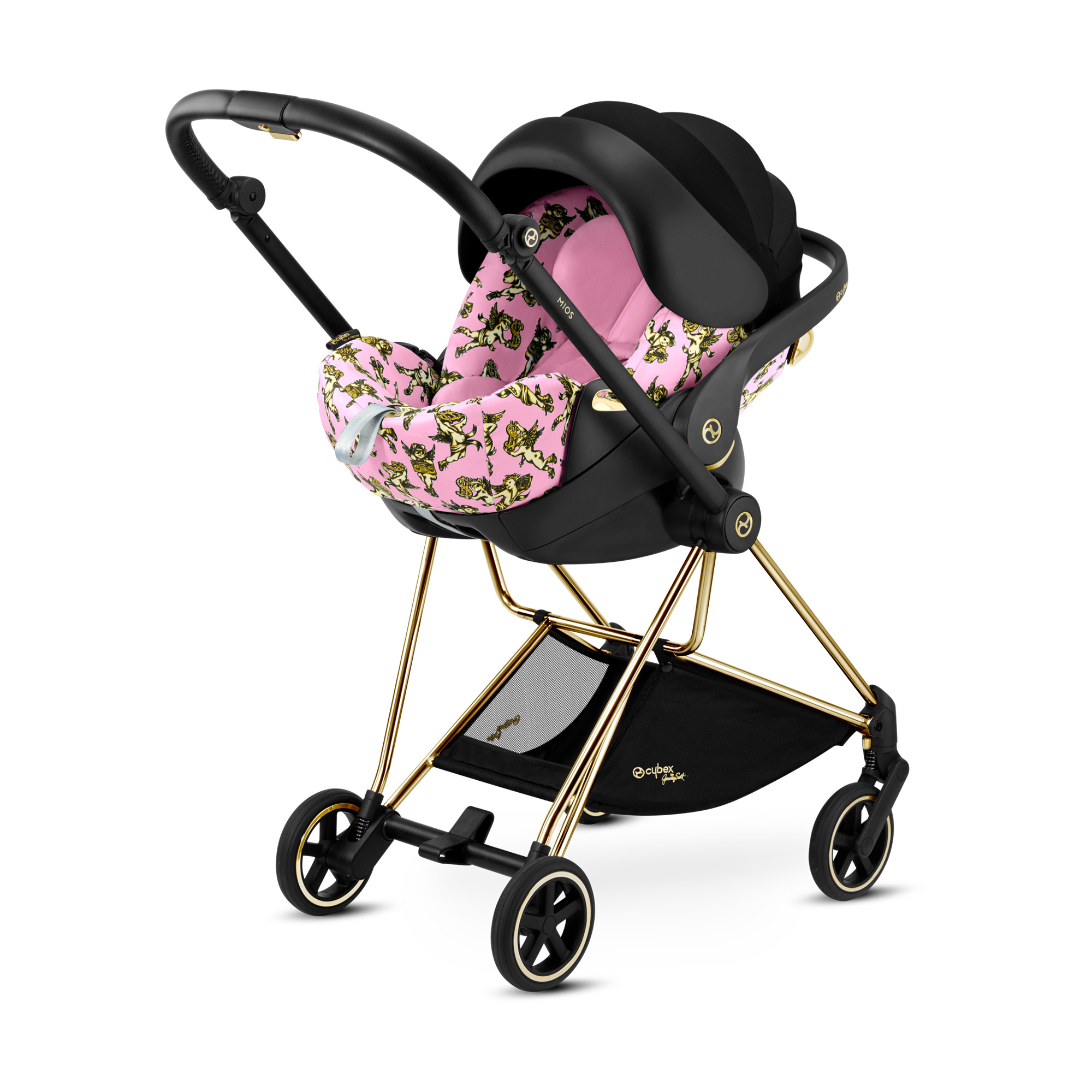 Автокресло Cybex Cloud Q JS Cherubs Pink - фото 5