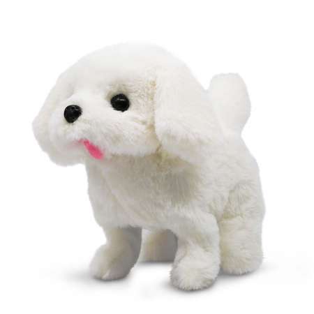 Игрушка интерактивная Mioshi Весёлый щеночек белый