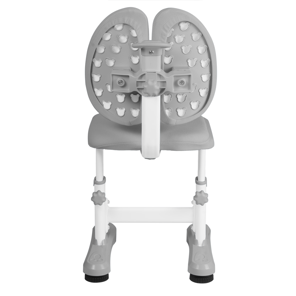 Комплект парта + стул Anatomica Fiona белый/серый - фото 13