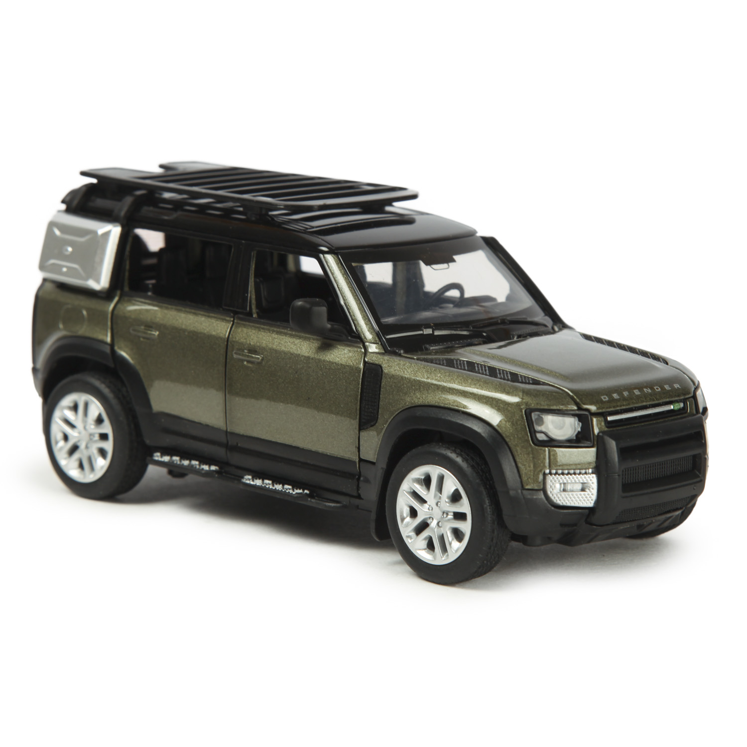 Машинка Mobicaro 1:32 2020 Land Rover Defender 110 Зеленая 68416 68416 - фото 1