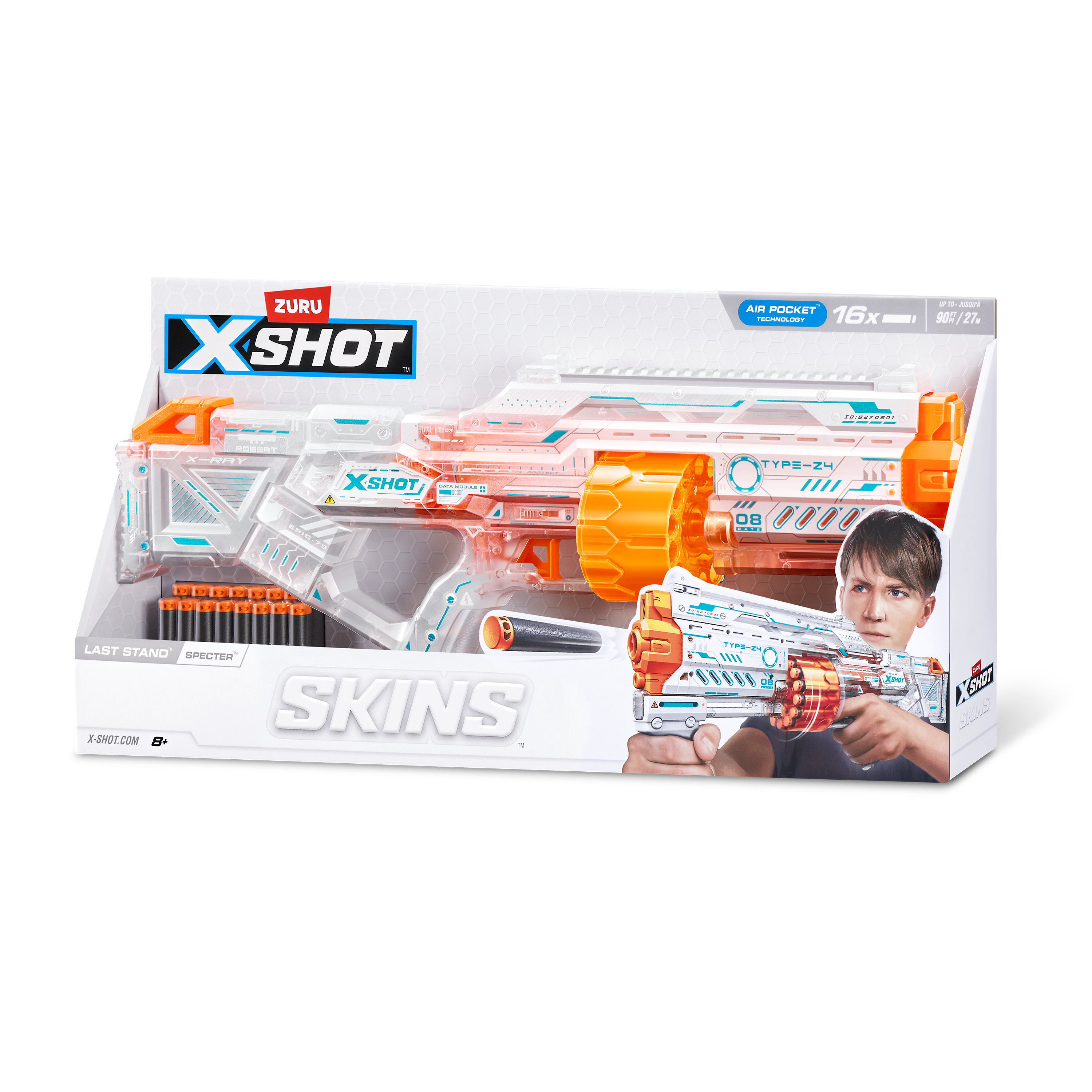 Набор игровой XSHOT Skins Last Stand Specter 36518P - фото 12