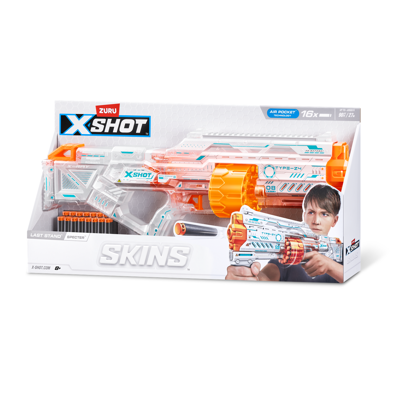 Набор игровой XSHOT Skins Last Stand Specter 36518P - фото 12