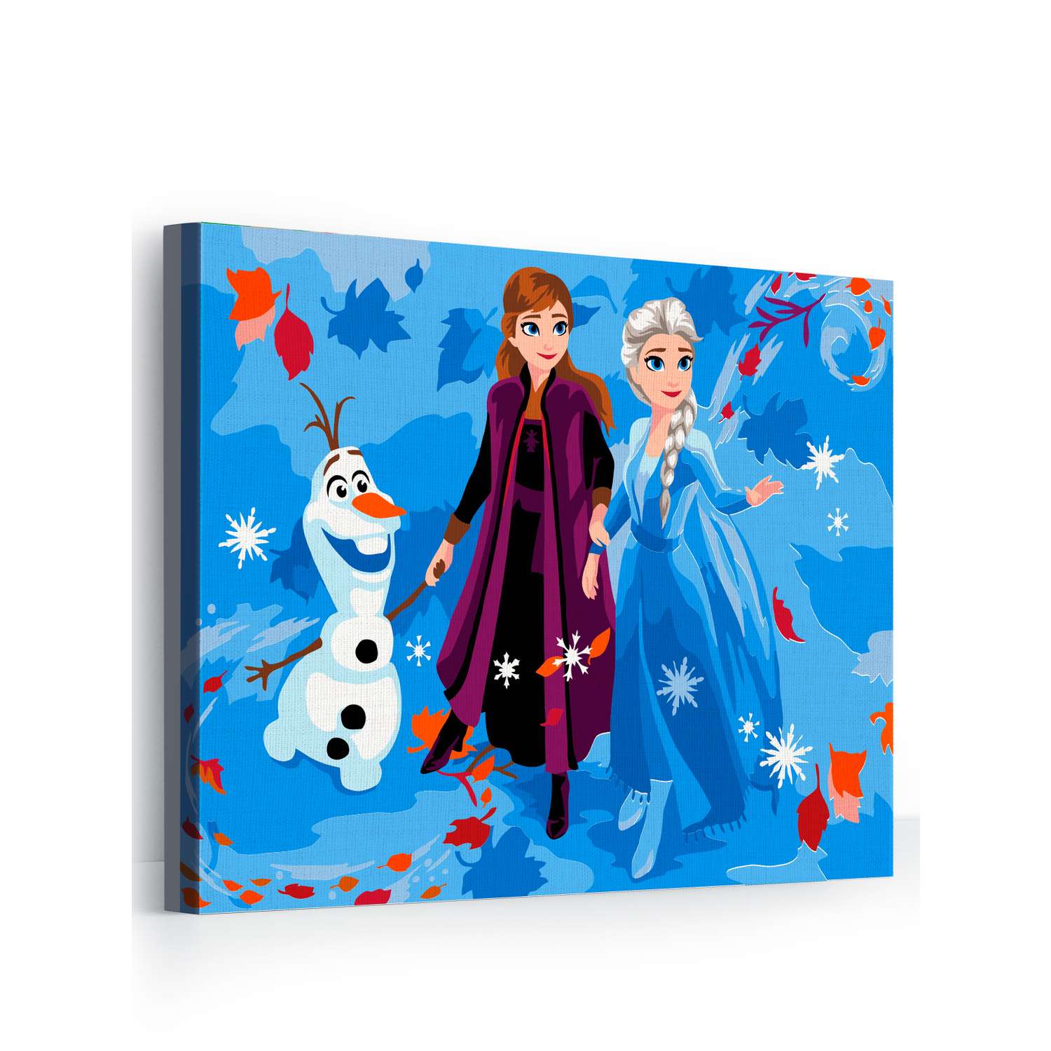 Картина по номерам ARTOP Набор для творчества холст на подрамнике 40х50 см Frozen - фото 1