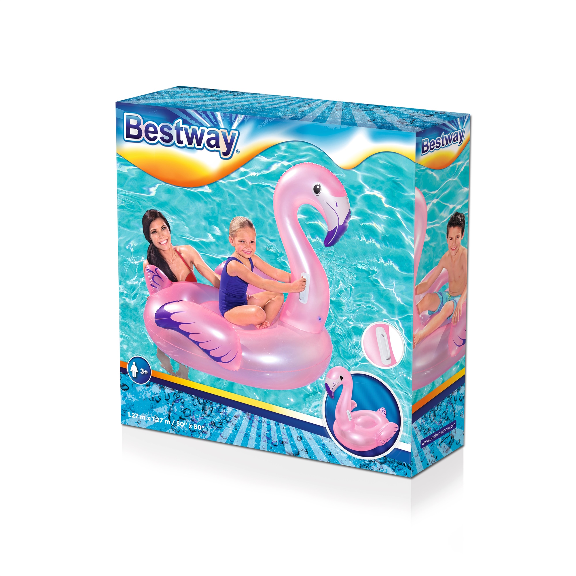 Игрушка надувная Bestway Luxury Flamingo