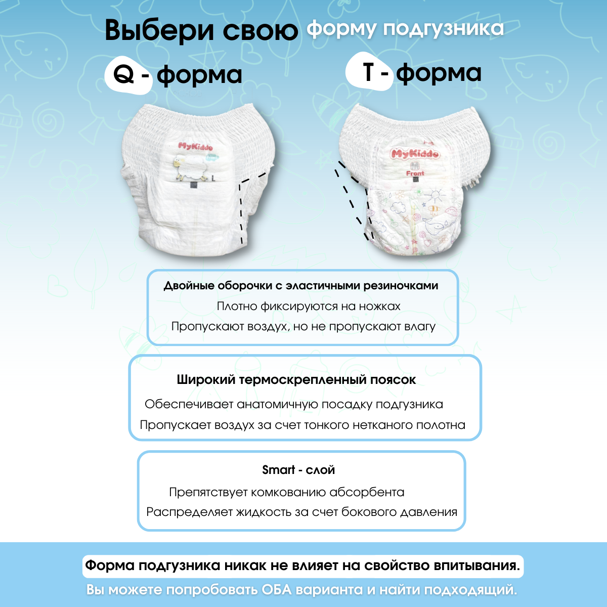 Подгузники-трусики MyKiddo Premium XXL 15-25 кг 4 упаковки по 32 шт - фото 8