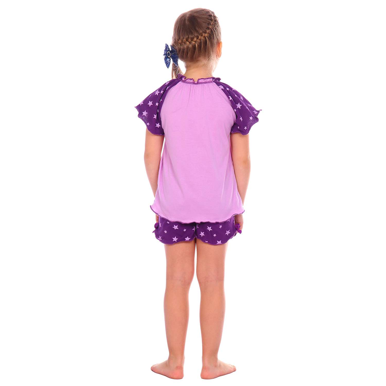 Пижама Детская Одежда S0412К/сиреневый_фиолет - фото 4