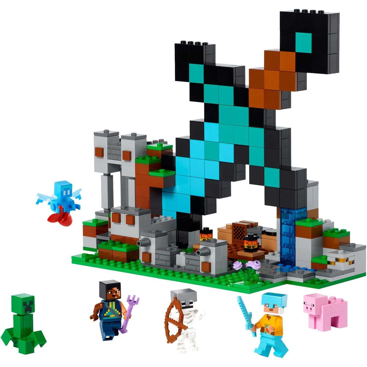 Конструктор LEGO Minecraft The Sword Outpost 21244 - фото 2
