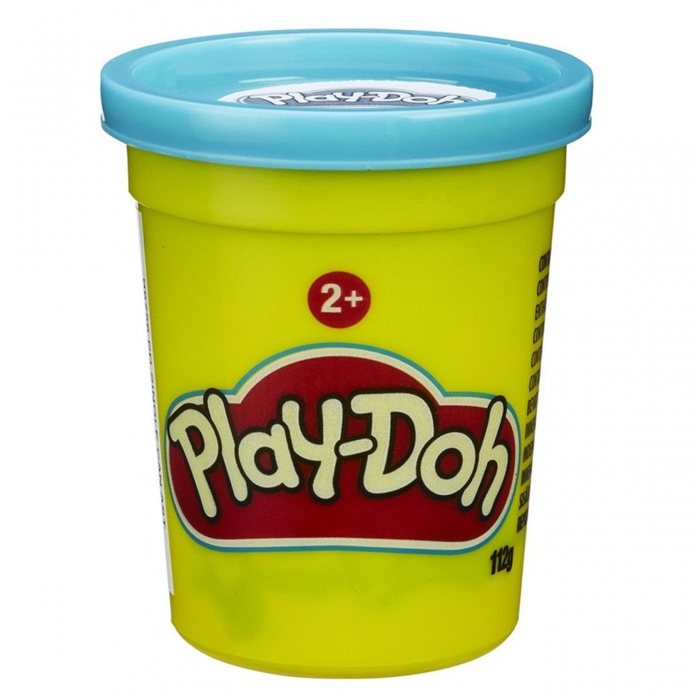 Пластилин Hasbro Play-Doh в банке голубой 112 г - фото 1