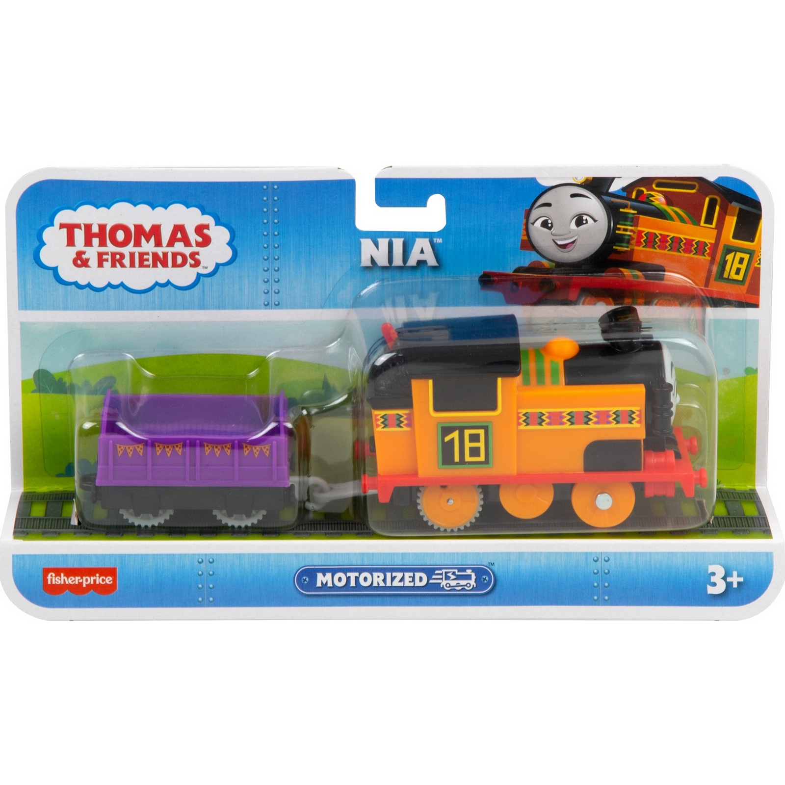 Игрушка Thomas & Friends Паровозик моторизированный Ния HDY63 - фото 5