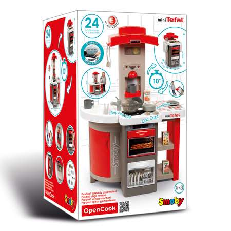 Кухня складная Smoby Tefal Opencook 312203