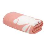 Махровое полотенце Bravo Дождик 60х120 см розовое