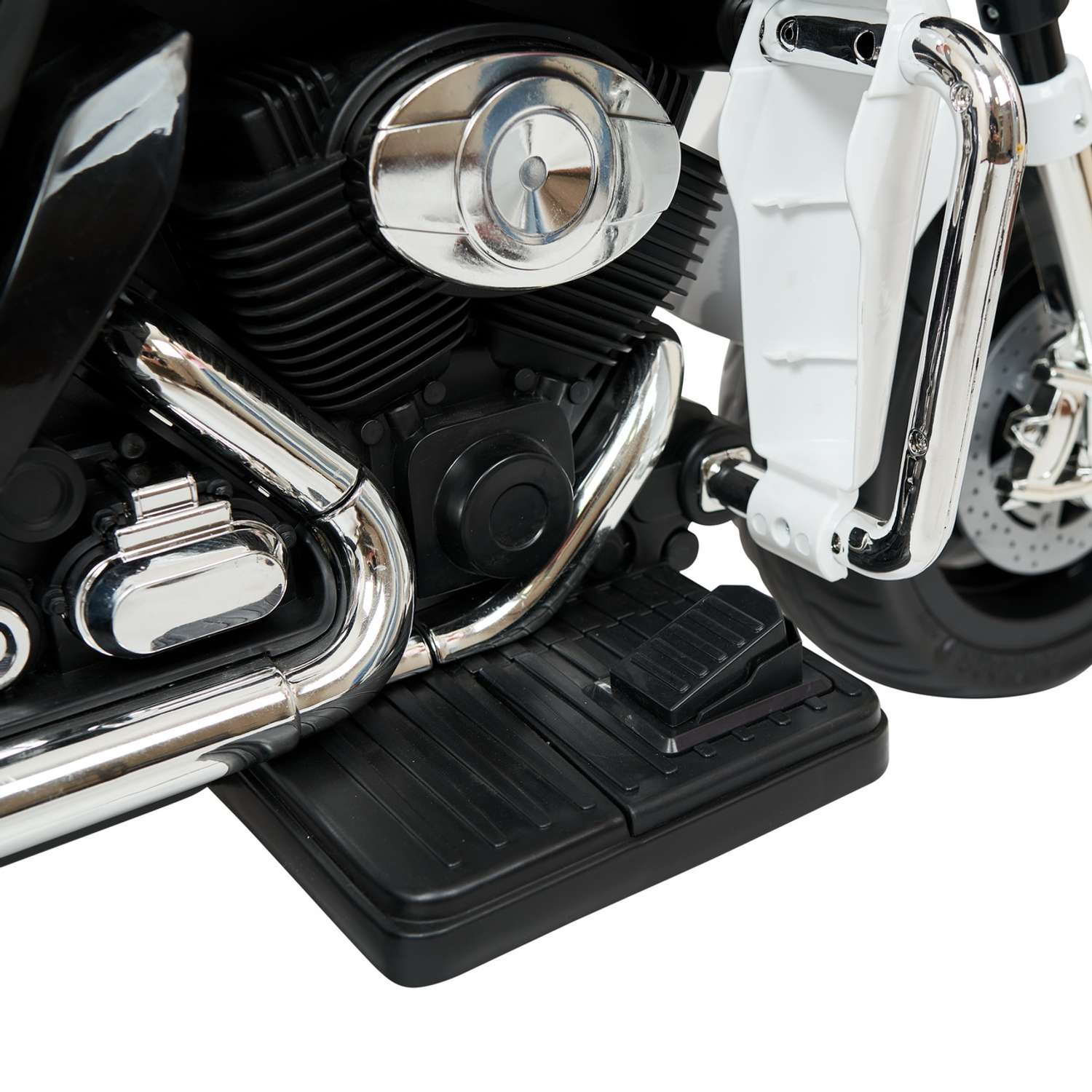 Электромобиль TOYLAND Трицикл Harley-Davidson Moto 7173 белый - фото 8