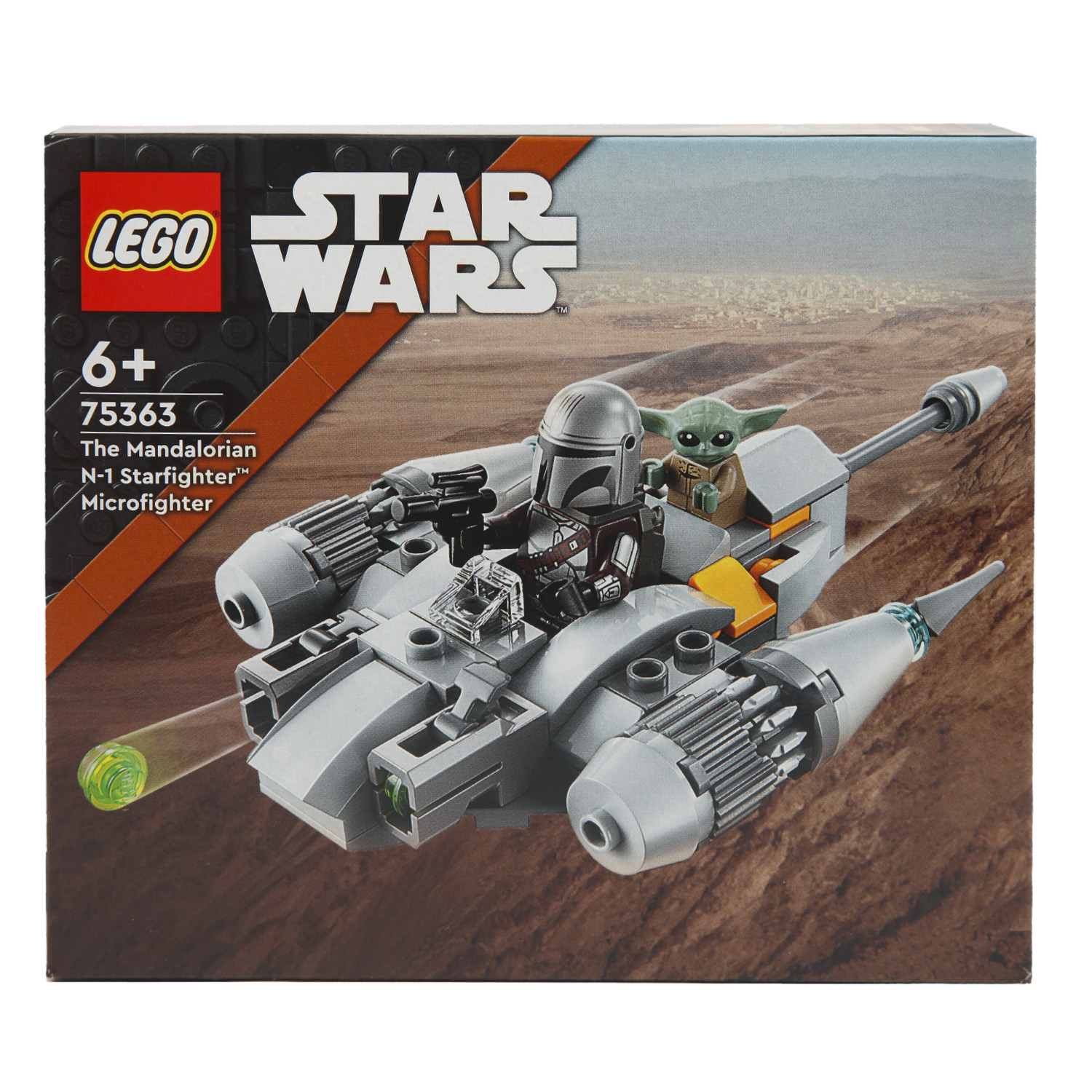 Конструктор LEGO The Mandalorian N-1 Starfighter Microfighter 75363 - фото 16