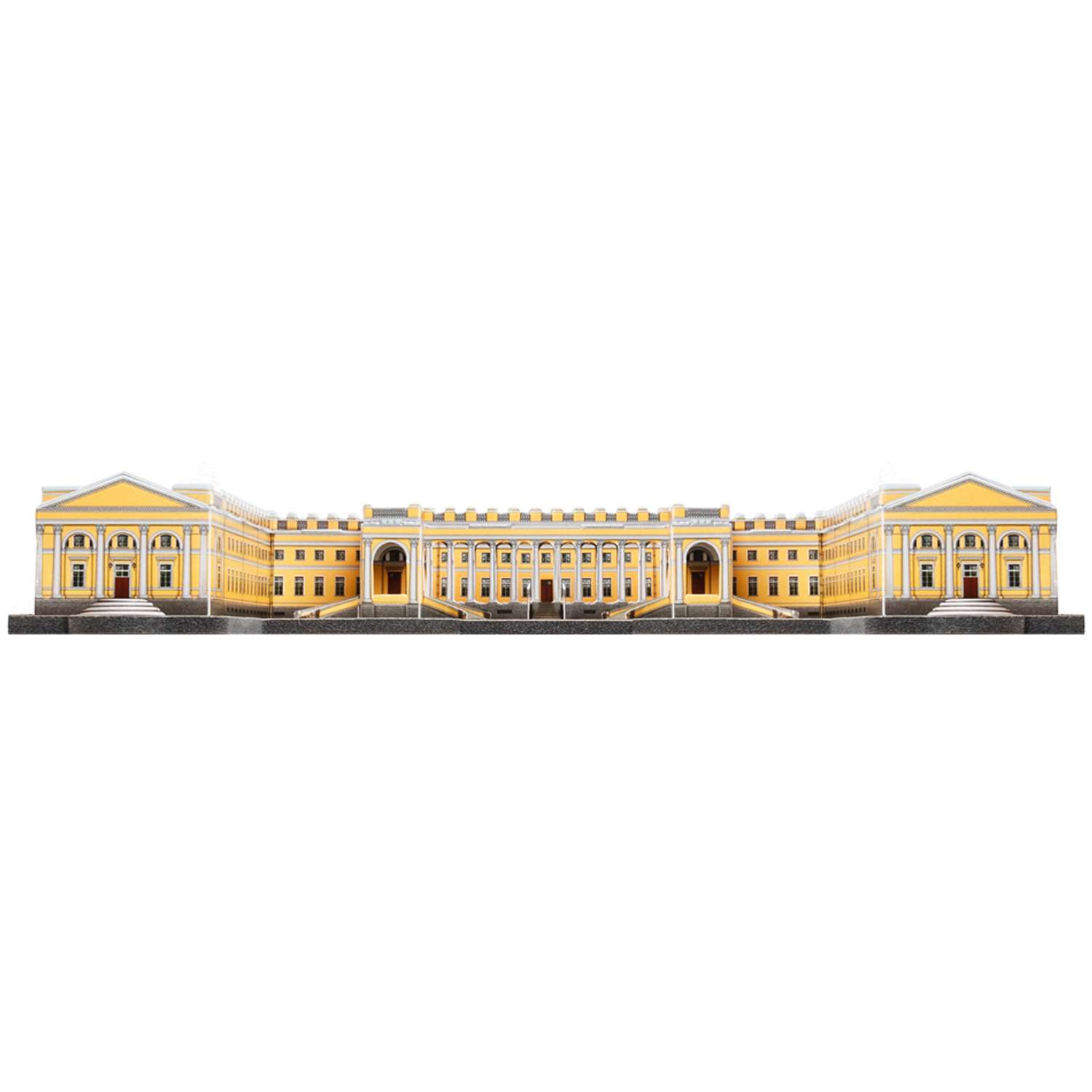Сборная модель Умная бумага Города в миниатюре Александровский дворец 569 569 - фото 1