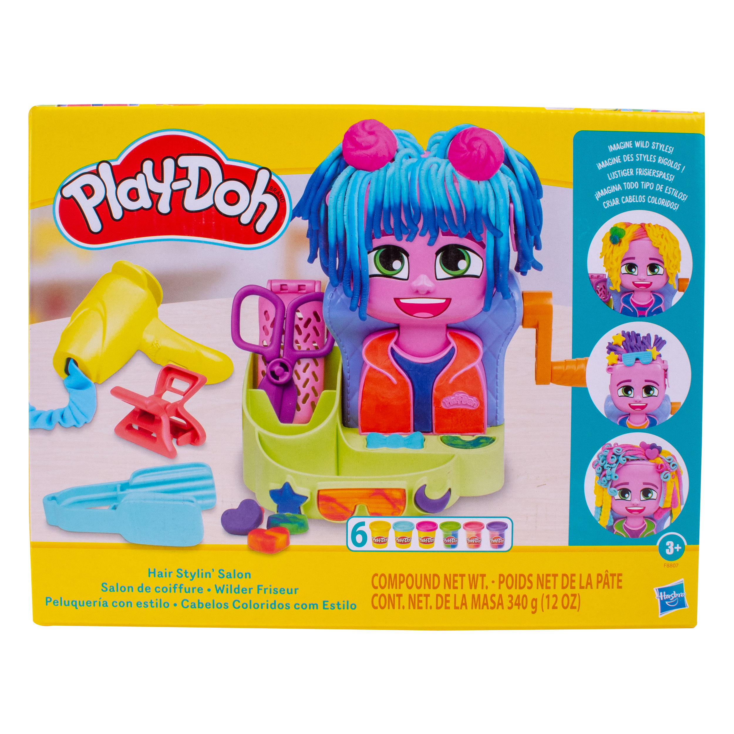 Набор для лепки Hasbro Play-Doh Парикмахерская - фото 6