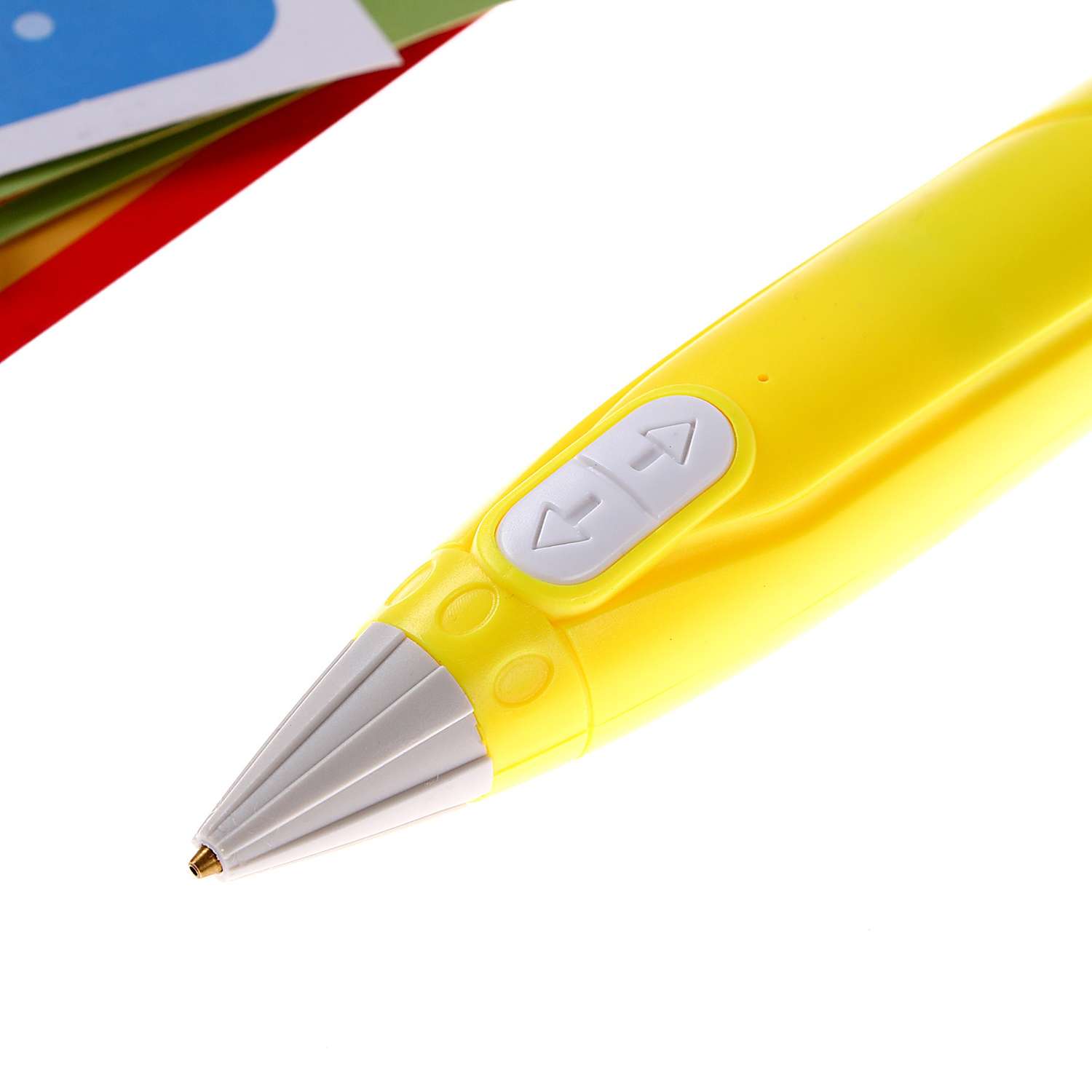 3D ручка Sima-Land «Новый год» набор PСL пластика. мод. PN007. цвет жёлтый - фото 4