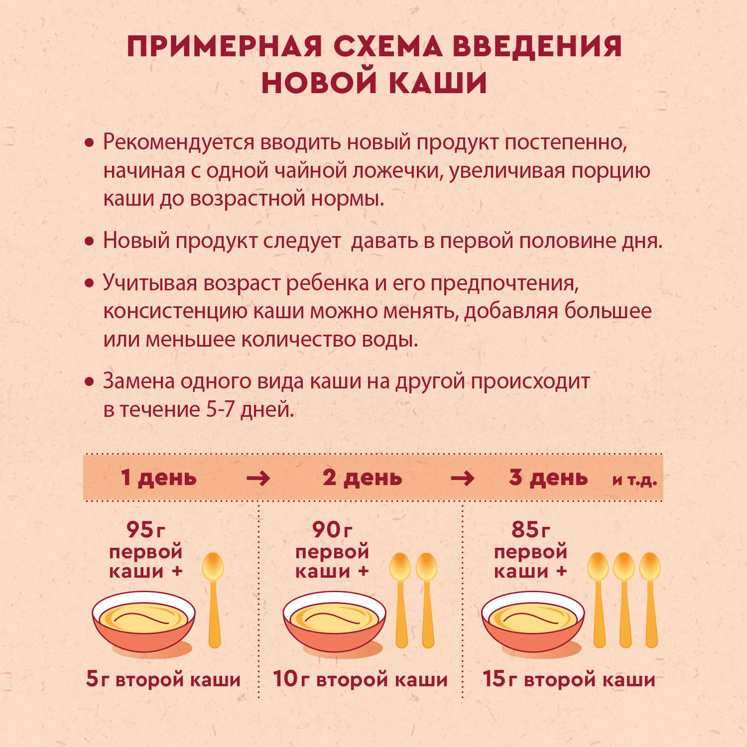 Каша Винни молочная 5 злаков яблоко-малина 200г 6месяцев - фото 9