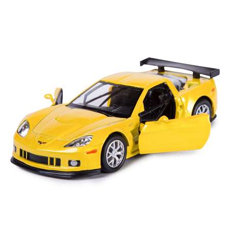 Машинка Mobicaro Chevrolet Corvette 1:32 Жёлтый металлик