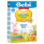 Каша Колинска Bebi Premium молочная гречка-курага-яблоко 200г с 5месяцев