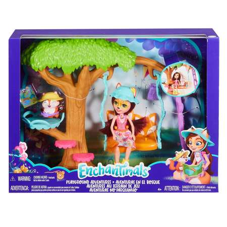 Набор игровой Enchantimals Кукла со зверюшкой Лиса Фелисити FRH45