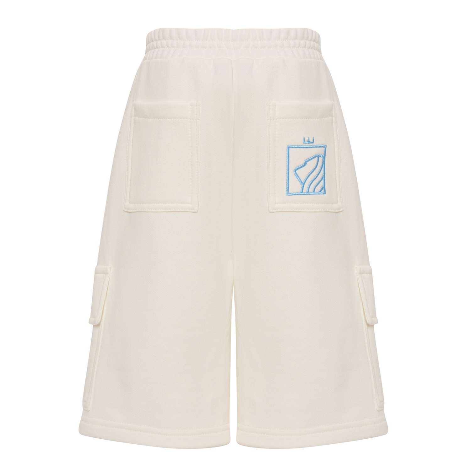 Шорты KIDSante SHORTU-KARGO-WHITE-M - фото 5