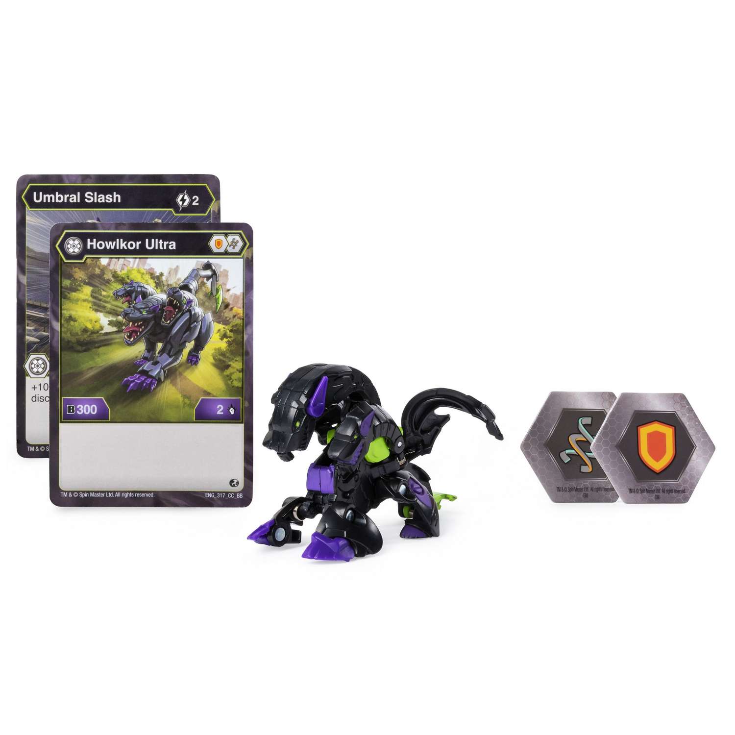 Фигурка-трансформер Bakugan Ультра Kerboros Black 6045146/20104036 - фото 1