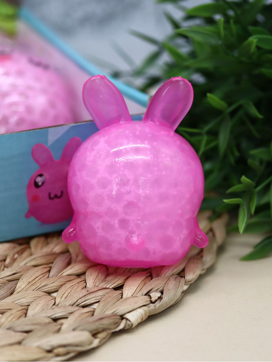 Мялка-антистресс iLikeGift Rabbit ball pink - фото 4