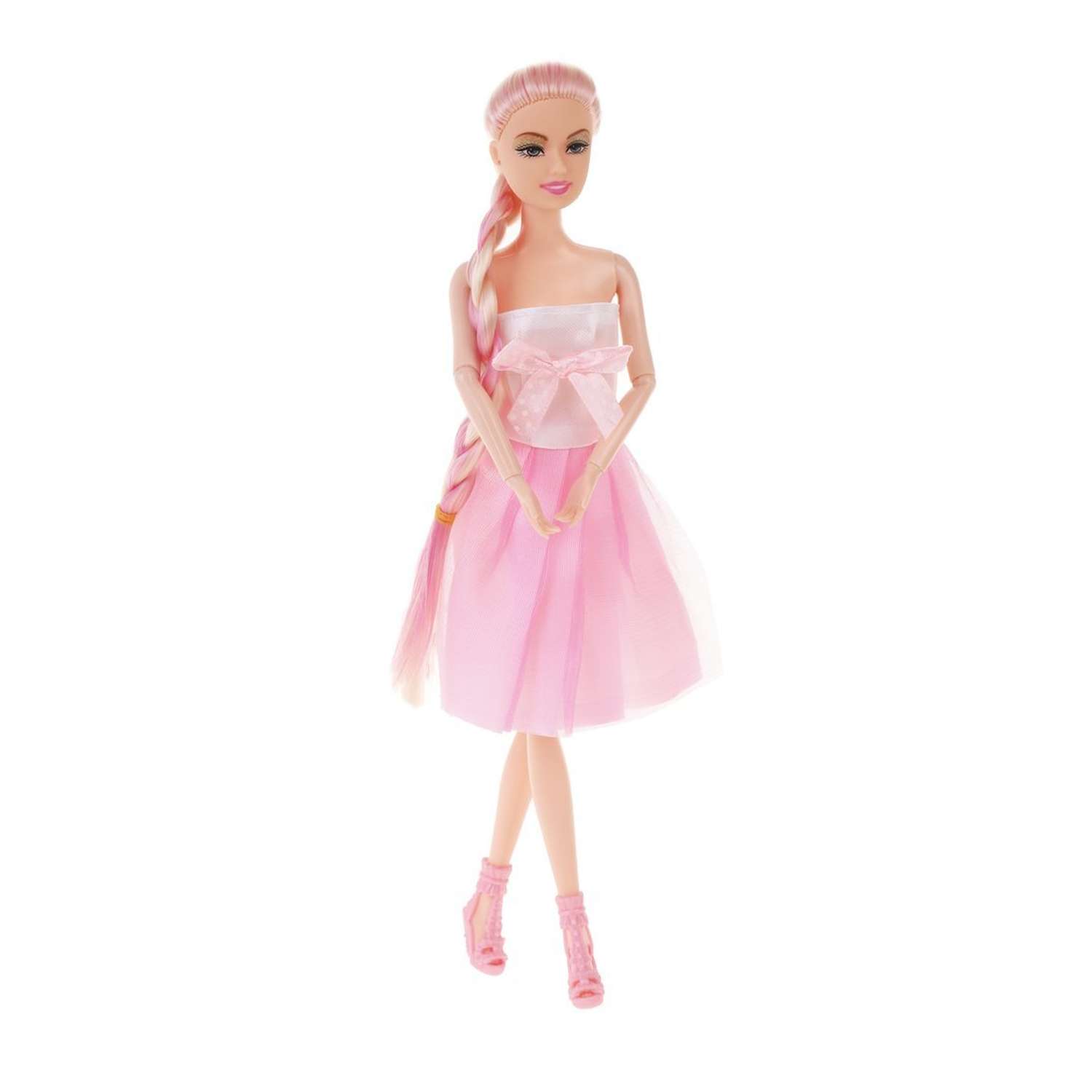 Кукла для девочки Наша Игрушка 29 см шарнирная и аксессуары. Игровой набор с зеркальцем и расческой 648968 - фото 2