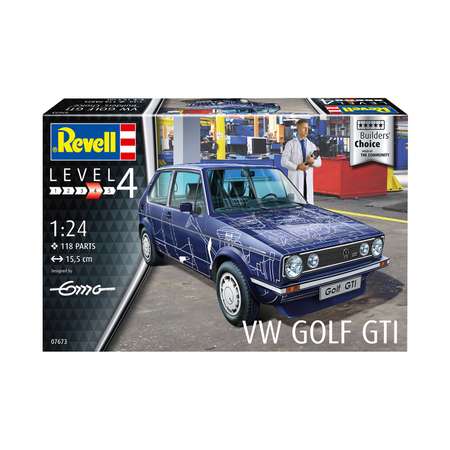 Сборная модель Revell Автомобиль VW Golf Gti Builders Choice