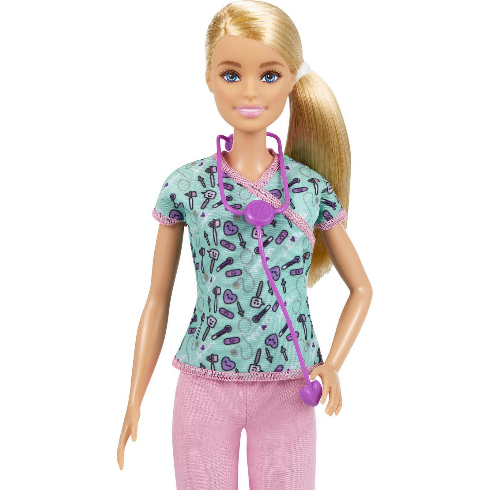 Кукла Barbie Кем быть? Медсестра GTW39 DVF50 - фото 6