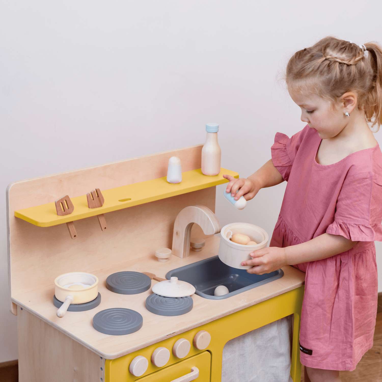 Кухня детская деревянная tioTeo детям Medium - фото 6
