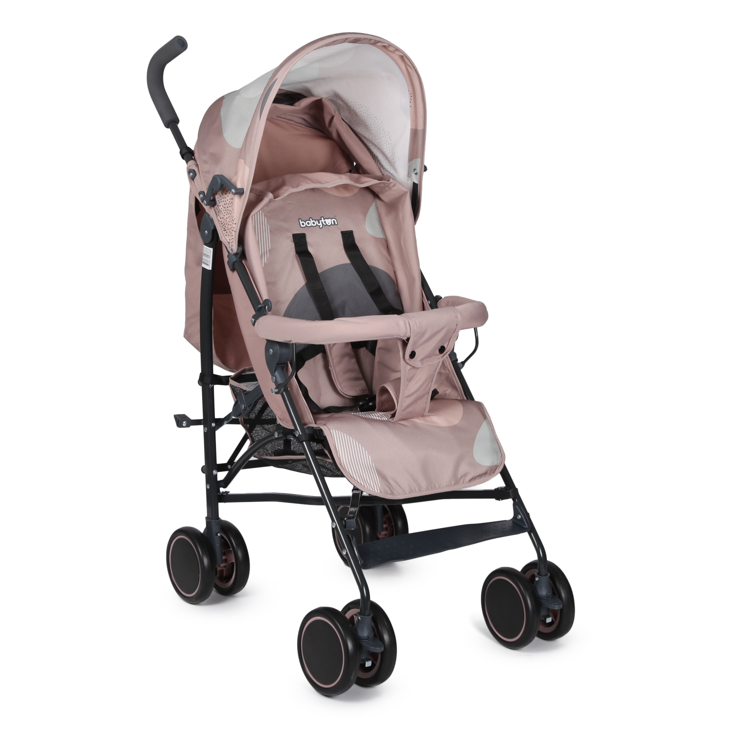 Коляска прогулочная Babyton Ellipse Pink купить по цене 2949 ₽ в  интернет-магазине Детский мир