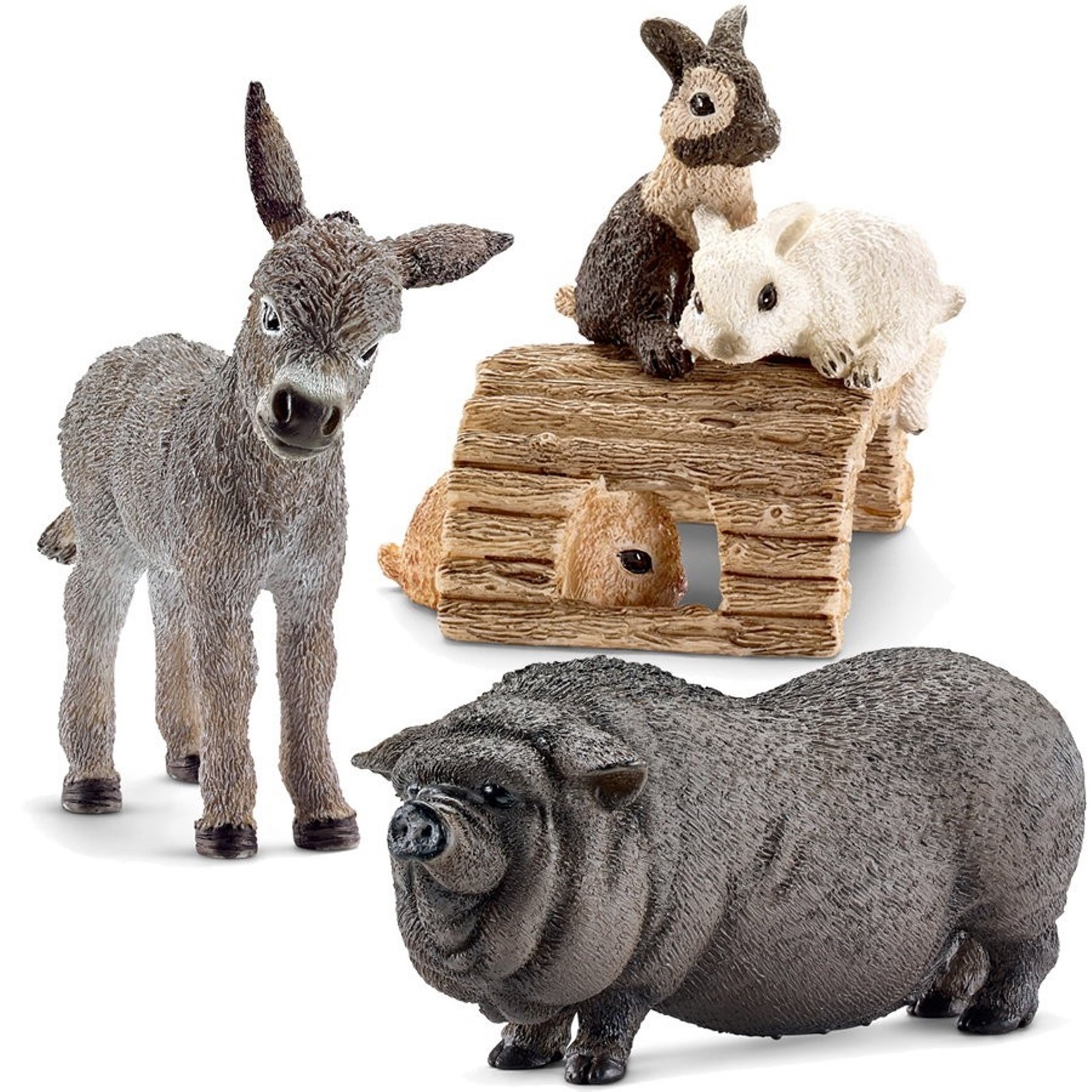 Фигурка SCHLEICH Кролики играют - фото 2