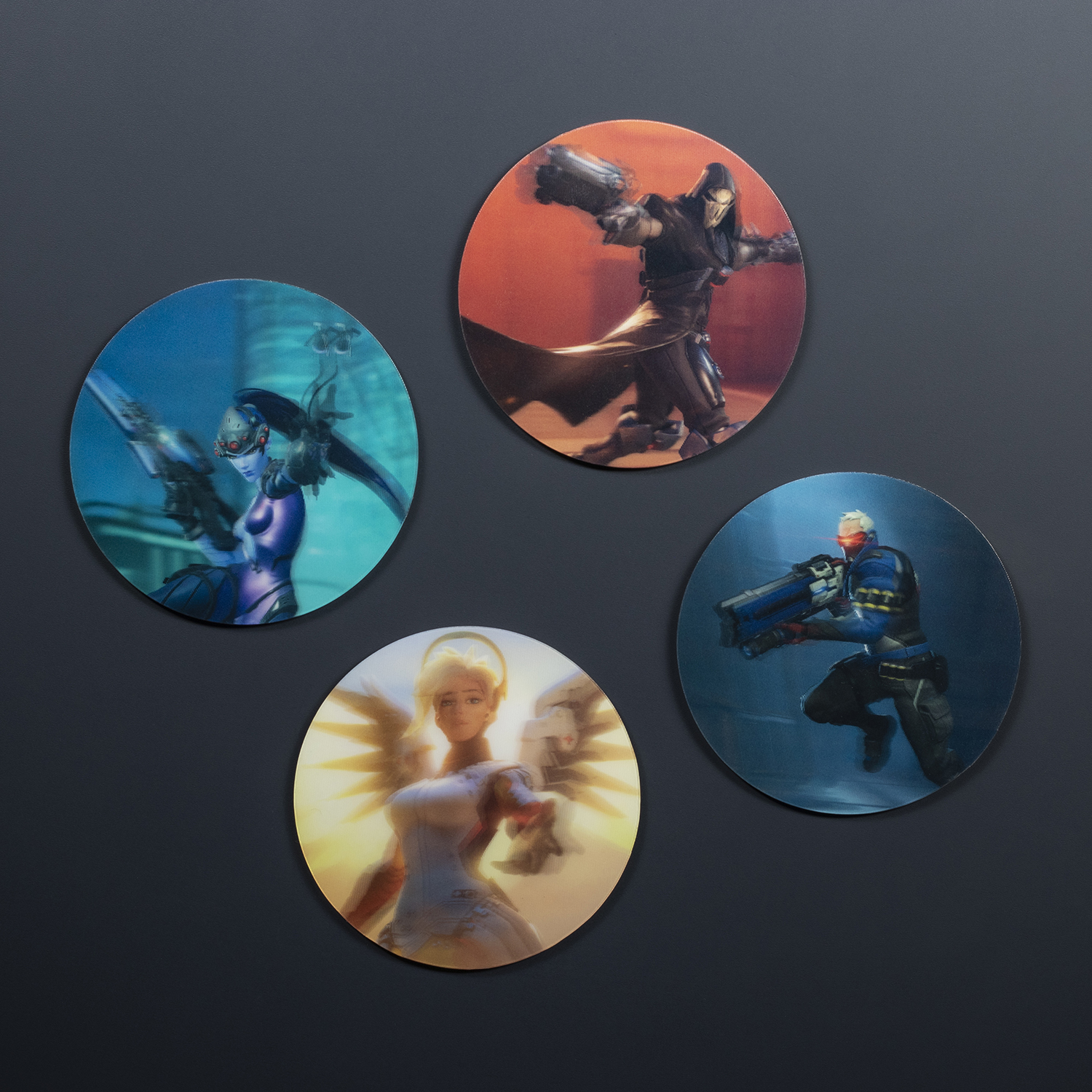 Подставки под напитки PALADONE Overwatch 3D Coasters PP5660OW - фото 3