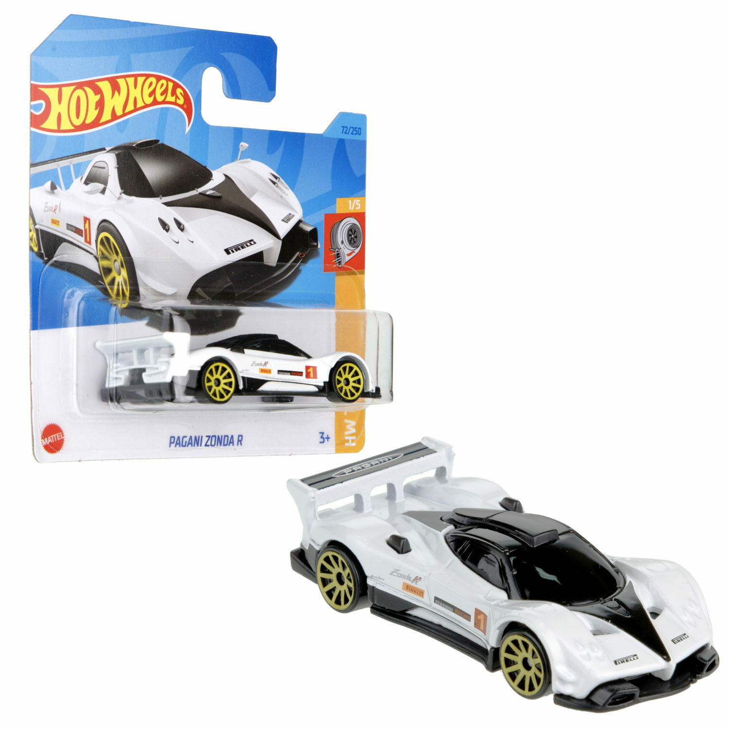 Автомобиль Hot Wheels Pagani без механизмов 5785-25 - фото 1