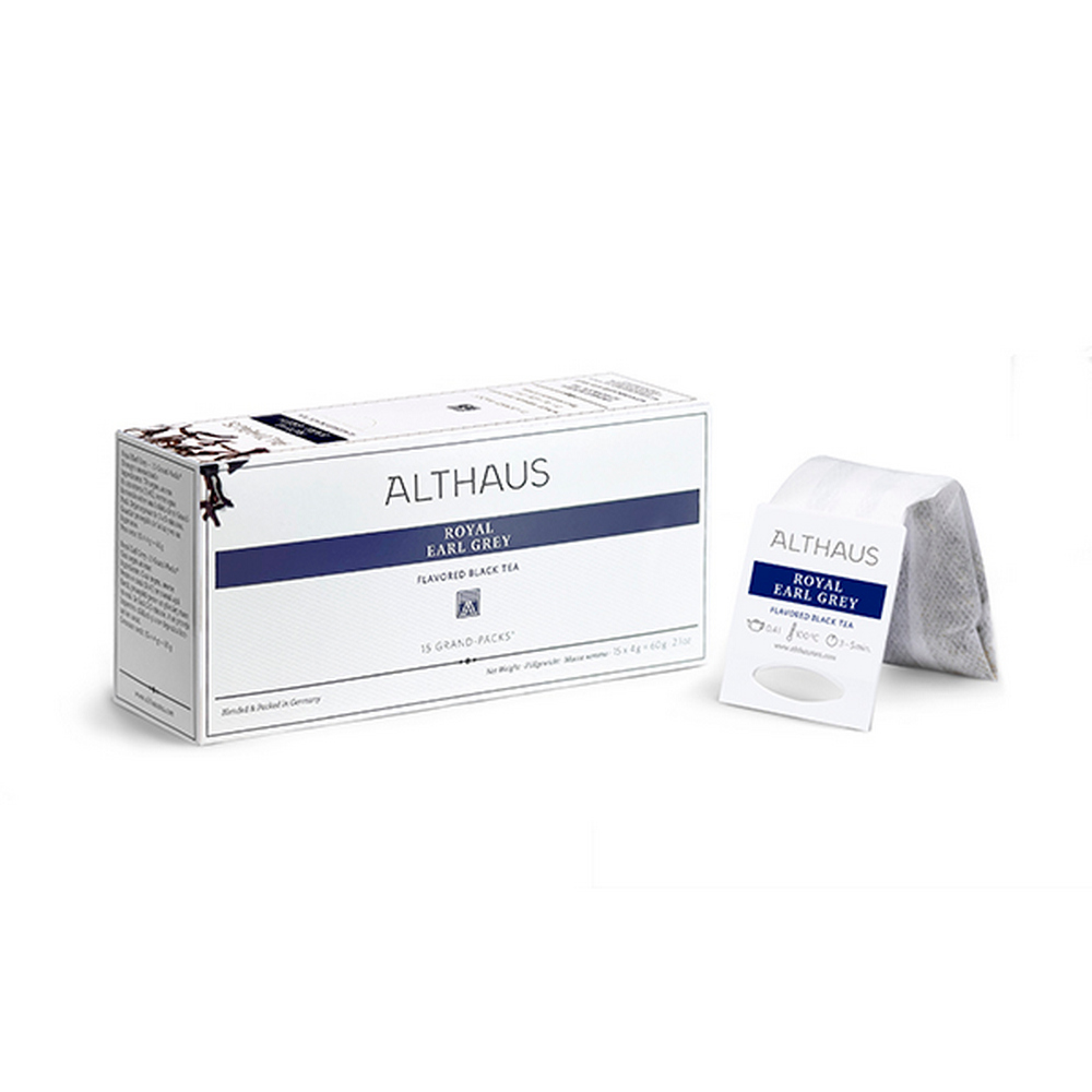 Чай ALTHAUS Grand Pack Royal Earl Grey 15 x 4g - фото 1