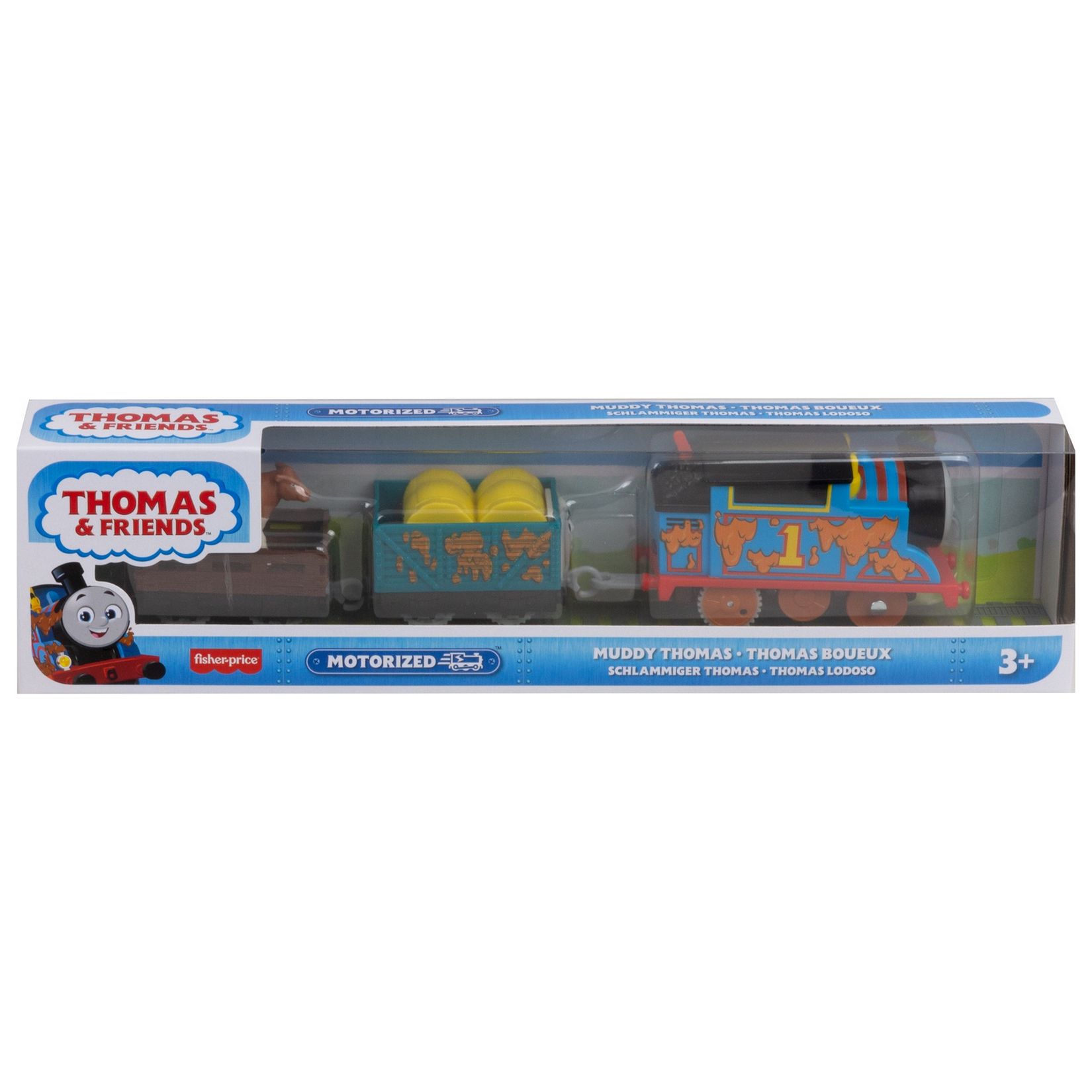 Паровозик Thomas & Friends Лучшие моменты мультфильма Грязный Томас HDY73 - фото 2